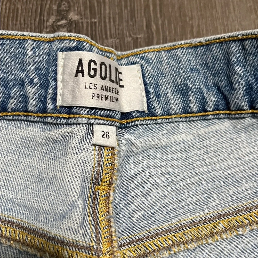 AGOLDE Parker Vintage Cut Off Short in Swapmeet Size 26 Style# A026-811 - Picture 7 of 13